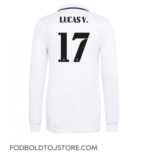 Real Madrid Lucas Vazquez #17 Hjemmebanetrøje 2022-23 Langærmet